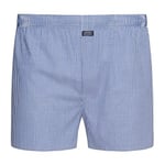 Jockey Woven Poplin Boxer Shorts Marin/Rutet bomull XX-Large Herre