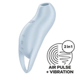 Satisfyer air pulse satisfyer pocket pro 1 clitoris stimulateur light blue LOVET