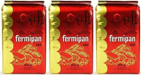 3 X 500g Fermipan Red Instant Dried Yeast Bread Bakers Bakery bread maker