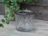 Chic Antique Potteskjuler Glass H10cm