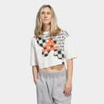 adidas Pride Cropped Graphic T-Shirt (Gender Neutral) Women