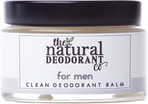 The Natural Deodorant Co, Clean Deodorant Balm For Men 55g, Aluminium Free, Pla