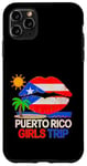 Coque pour iPhone 11 Pro Max Porto Rico Girls Trip Tropical Vacation Vibes