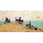 Sam Toft (Electric Bike Ride 50 x 100 cm Toile Imprimée