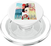 Japon Mont Fuji Geisha Sakura Fleurs de cerisier PopSockets PopGrip pour MagSafe