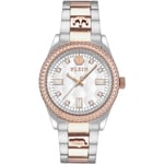 Montre Femme PHILIPP PLEIN QUEEN PWCDA0724 Acier Inoxydable Blanc Gold Rose