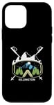 Coque pour iPhone 12 mini Killington Vermont Masque de ski Motif montagne