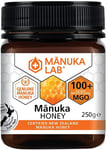 Manuka Lab Mānuka Honey 100+ MGO NPA5+ 250g - 100% Genuine, Certified Manuka