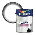 Dulux Soft Sheen Emulsion Paint For Walls And Ceilings - Pure Brilliant White 5L