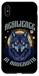 Coque pour iPhone XS Max Resilience In Adversity Citation Spirit Animal Wolf Pack