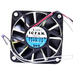 N / A Cooling Fan 0610-12,Server Cooler Fan 0610-12 12V 0.10A, Ultra-Thin Car Hard Drive Ultra-Quiet Fan for 60x60x12mm