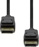 Fuj:tech DisplayPort 1.4 -kaapeli, 0,5 m