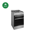 Westinghouse 60cm Stainless Steel Dual Fuel Freestanding Cooker