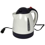 Carpoint - Bouilloire - 1 Litre 24V - Noir et blanc