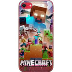 Apple iPhone SE (2020) Genomskinligt Skal Minecraft