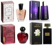 4 x Perfume for Women 100ml EDP for her Long-Lasting Women's Perfume Fragrance