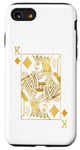 Coque pour iPhone SE (2020) / 7 / 8 Lucky Poker Cards Knight King of Diamonds Game Casino