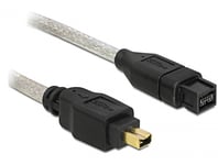 DELOCK – Cable FireWire 9 pin male > 4 pin male 2 m (82589)