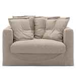 Decotique Stopning Til Le Grand Air Love Seat Lin, Savage Linen Lin
