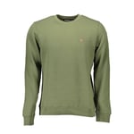 Napapijri Coton Bio Mélange Polaire Homme Sweat Authentique