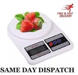 Digital Electronic Kitchen Postal Scales Postage Parcel Weighing Weight UK/10kg