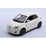 FIAT 500e 2023 LIGHT WHITE 1:24 Burago Auto Stradali Modellino