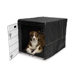 MidWest Homes for Pets Dog Crate Cover with Teflon Fabric Protector, Privacy Dog Crate Cover Fits MidWest and New World 106.68 cm Long (42-Inch) Dog Crates, Machine Wash & Dry, CVR-42