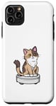 Coque pour iPhone 11 Pro Max Playful House Cleaner Kitten Lover Robot Aspirateur Chat