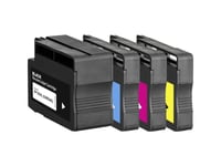 Basetech Blæk Erstatter Hp 932Xl, 933Xl, Cn053ae, Cn054ae, Cn055ae, Cn056ae Kompatibel Kombi-Pakke Sort, Cyan, Magenta, Gul Bth174 1725,4005-126