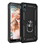 BestST Coque pour Huawei Y5 2019/Honor 8S, étui Protection TPU Souple Durable avec Support de 360° Rotation Anneau [Support de Voiture magnétique] [Protection Antichoc] [Armor Box] Coque,