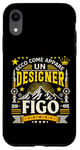 Coque pour iPhone XR Un Designer Figo - Idee Regalo Per Graphic Designer