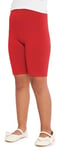 Merry Style Legging Courts Sport Pantalon Yoga Pants Vêtement Tenue Sport Fille MS10-227(Rouge, 110 cm)