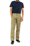 Dickies Men's Straight Work Slim Trousers, Brown (Khaki) - 32W x 32L