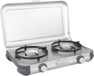 Campingaz Camping Kitchen 2 CV Stove, Portable Two Burner Gas Cooker, Outdoor