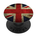 UK Union Jack Flag British PopSockets PopGrip: Swappable Grip for Phones & Tablets PopSockets Adhesive PopGrip