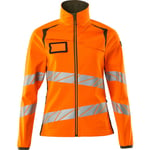 SOFTSHELL JAKKE,5XL,HI-VIS ORA