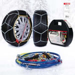 Bottari 18835 "Rapid T2", 9 mm car passenger snow chains, TUV and ONORM approved, Size 140