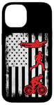 Coque pour iPhone 14 Triathlon du 4 juillet pour les experts en triathlon