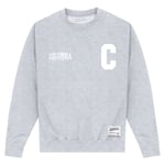 Park Fields Unisex Columbia University C Heather Grey Sweatshirt Cotton - Size X-Small