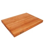 Boos Block Cherry Wood Chopping Board - Thick Wooden Chopping Board -Butchers Block Chopping Board - Safe for Food Preparation - 20 x 15 x 1.5 Inches