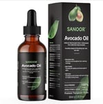 California Gold Avocado Oil | for Hair and Skin | Premium Grade 100% Pure (2.02oz)| Infused with Nutrients Pure Hair Butter | Cold-pressed | 60 ml