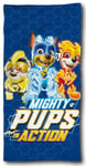 Paw Patrol handduk - Mighty Pups Action - 70x140 cm - 100 % bomull - Badhandduk