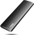 Ssd Externe 1To Usb 3.2 Gen 2, Disque Dur Externe Jusqu'À 550Mb/S (10 Gbps, Usb C, Aluminum)[Q1492]