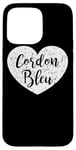 Coque pour iPhone 15 Pro Max Cordon Bleu Heart Apparel - Joli Cordon Bleu Lover Design