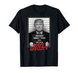 Funny Donald Trump Not Guilty Mug Shot, Free Trump 2024 T-Shirt