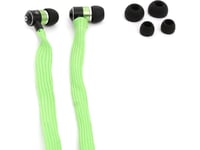 Freestyle Shoelace Headphones, With Mic, Green (42778)