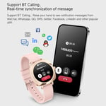 Älykello Naisten Android iPhone Bluetooth-puhelimella 1,19" AMOLED Naisten Smart Watch Sport Fitness Tracker sykemittari Unimittari Diamond