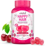 VITAFUL Happy Hair - Gummies Pousse Cheveux - Complément Alimentaire Cheveux - 1