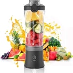 Portable Juicer Blender IPX7 Wireless Fruit Juicer USB Rechargeable 600Ml Large