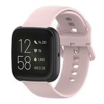 Vedenkestävä Fitbit Versa 2 etc. hihna - Pinkki